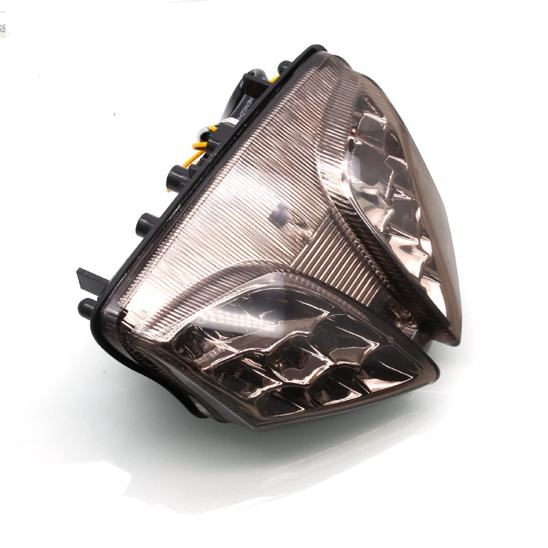 MZS مصباح خلفي للدراجة النارية MZS LED مع إشارة انعطاف مدمجة دخانية متوافقة مع GSXR600 GSXR 600 2008-2016 / GSXR750 GSXR 750 2008-2016 / GSXR1000 GSXR 1000 2009-2013 / SV650 2016-2022 - Image 2